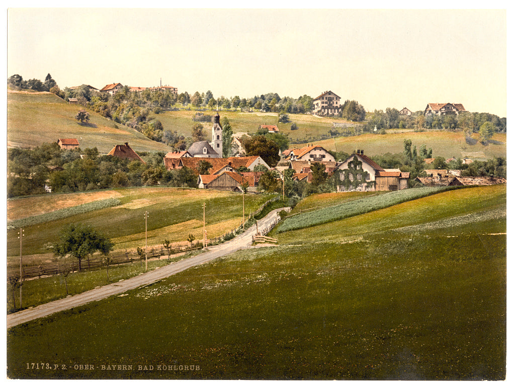 A picture of Kohlgrub Bad (i.e. Bad Kohlgrub), Upper Bavaria, Germany