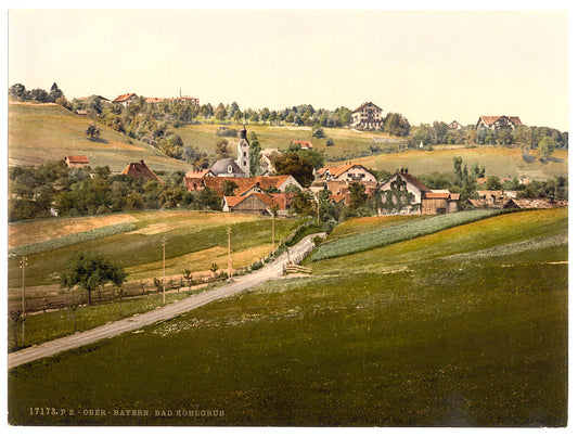 A picture of Kohlgrub Bad (i.e. Bad Kohlgrub), Upper Bavaria, Germany