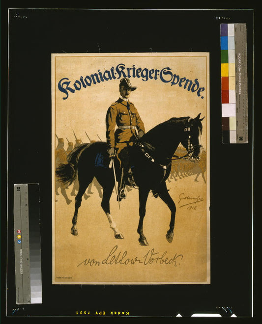 A picture of Kolonial-Krieger-Spende. Von Lettow-Vorbeck