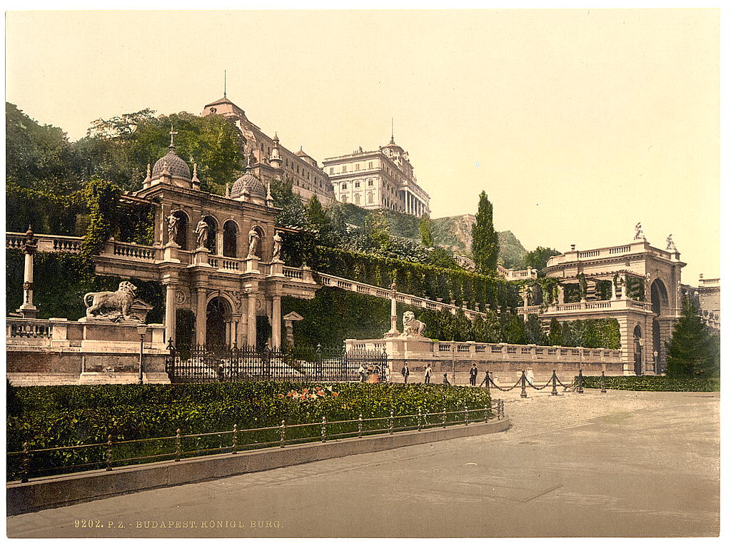 A picture of Königl Burg sic, Budapest