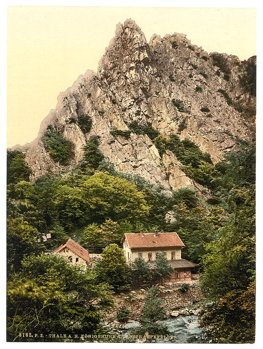A picture of Konigsruhe and Rosstrappenfelsen, Bodethal, Hartz, Germany