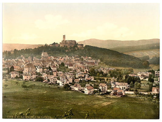 A picture of Konigstein in the Taunus, Frankfort on Main (i.e. Frankfurt am Main), Germany