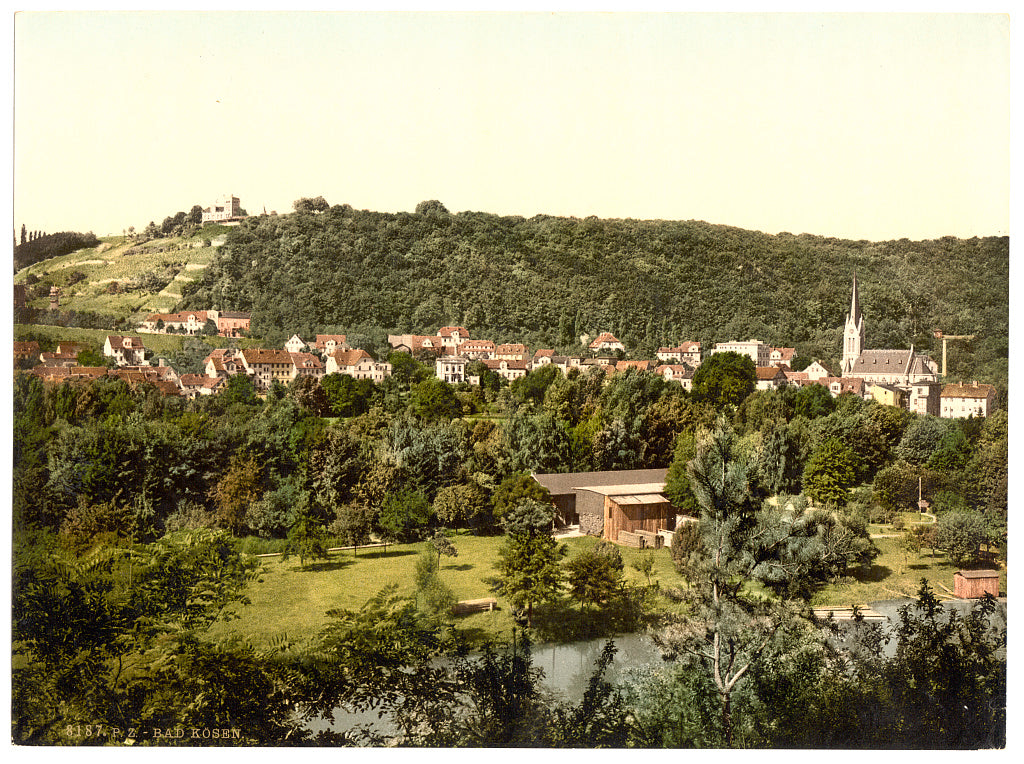 A picture of Kosen-les-Bains (i.e, Bad Kösen), Thuringia, Germany