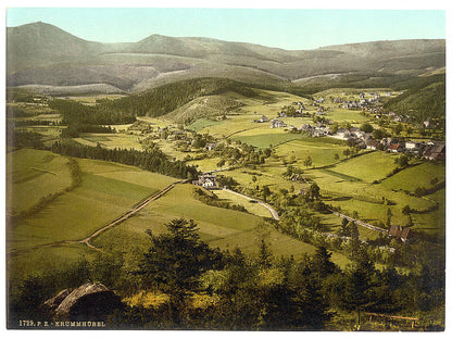 A picture of Krummhubel, with the High Mountains, Riesengebirge, Germany (i.e., Karpacz, Poland)