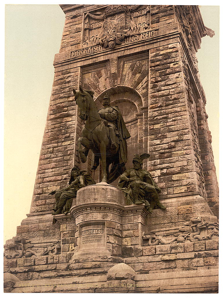 A picture of Kyffhauser and Monument of William I, Thuringia, Germany