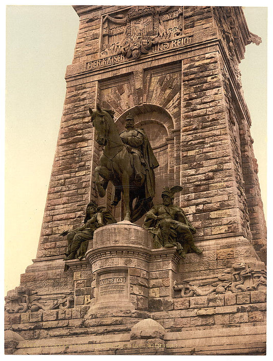 A picture of Kyffhauser and Monument of William I, Thuringia, Germany