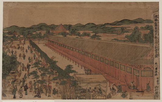 A picture of Kyōto sanjūsangendō no zu