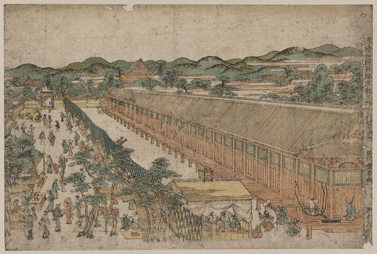 A picture of Kyōto sanjūsangendō no zu