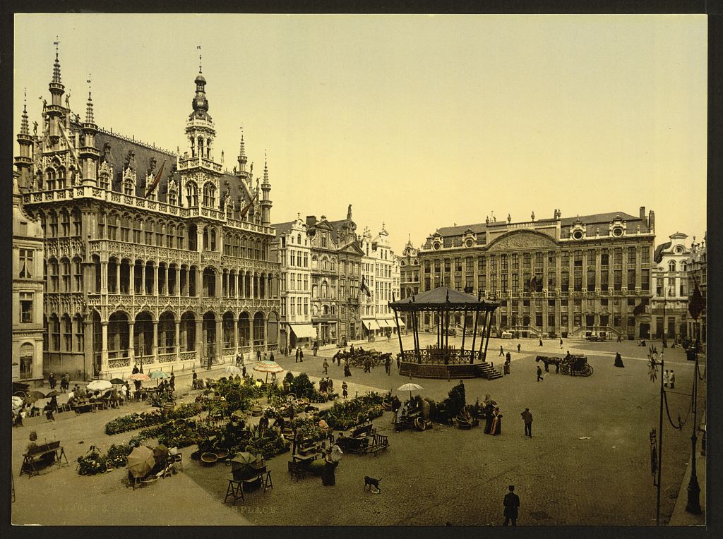 A picture of La Grande Place, Brussels, Belgium