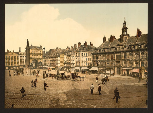 A picture of La Grande Place, Lille, France