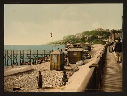 A picture of La Heve from the Maritime Boulevard, Havre, France