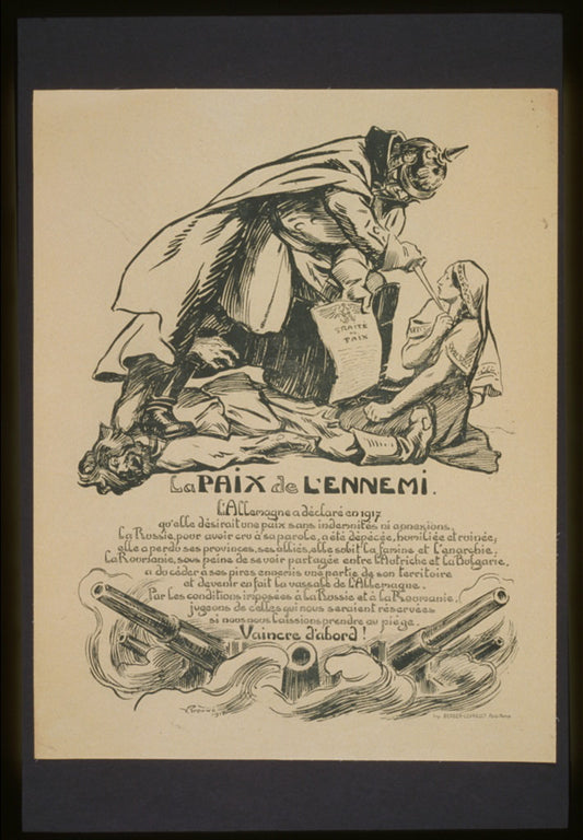A picture of La paix de l'ennemi