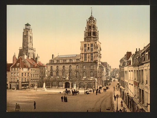 A picture of La Place d'Armes, Calais, France
