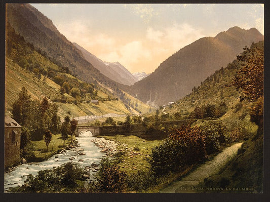 A picture of La Railliere (i.e., Raillēre), Cauterets, Pyrenees, France