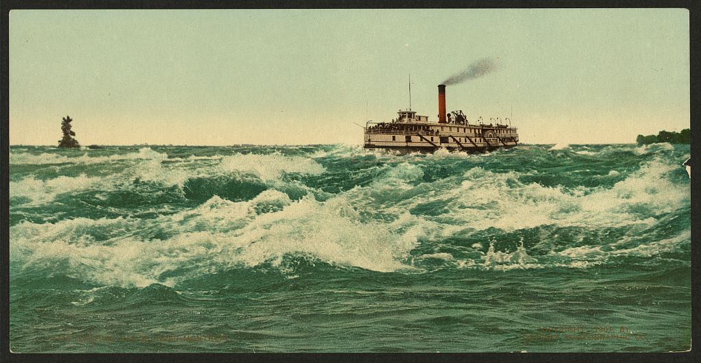 A picture of Lachine Rapids near Montreal