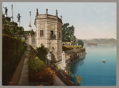 A picture of Lago Maggiore. Isola Bella. Giardino, Parte del Torrione