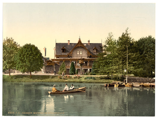 A picture of Lake in the Park, Bremen, Germany