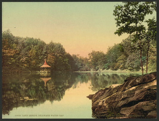 A picture of Lake Lenape, Delaware Water Gap