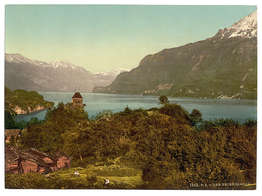 A picture of Lake of Brienz, Bernese Oberland, Switzerland