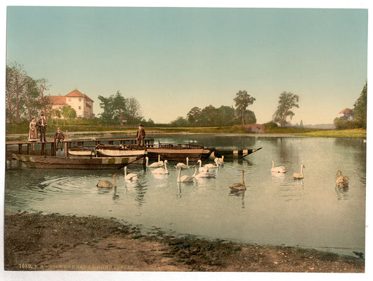 A picture of Lake of Worlitz, Eichenkranz and Gondelplatz, Anhalt, Germany