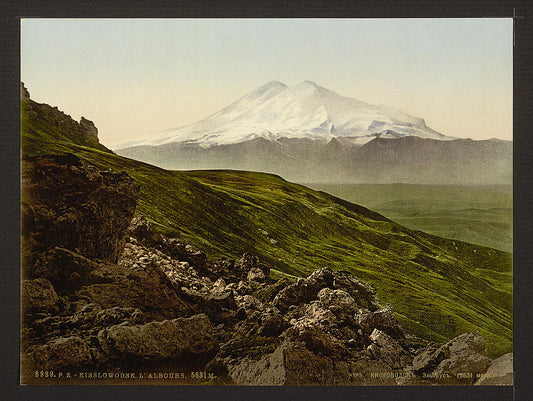 A picture of L'Albours, Kisslowodzk, (i.e., Kislovodsk), Russia