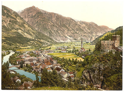 A picture of Landeck, general view, Tyrol, Austro-Hungary