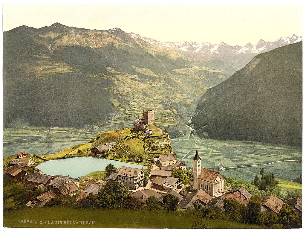 A picture of Landeck, Ladis, near Landeck, Tyrol, Austro-Hungary