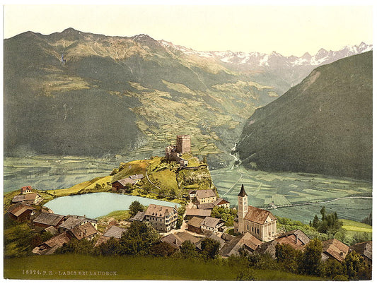 A picture of Landeck, Ladis, near Landeck, Tyrol, Austro-Hungary