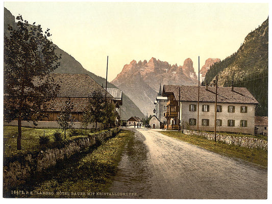 A picture of Landro, Hotel Bauer, Tyrol, Austro-Hungary
