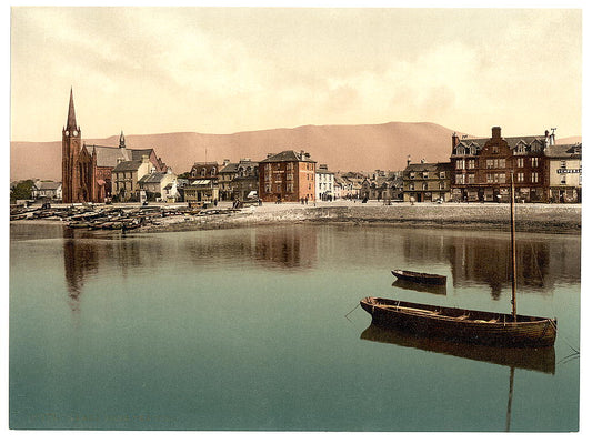 A picture of Largs from the pier, Scotland