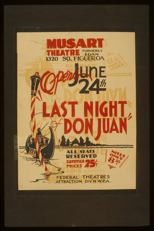 A picture of "Last night of Don Juan"