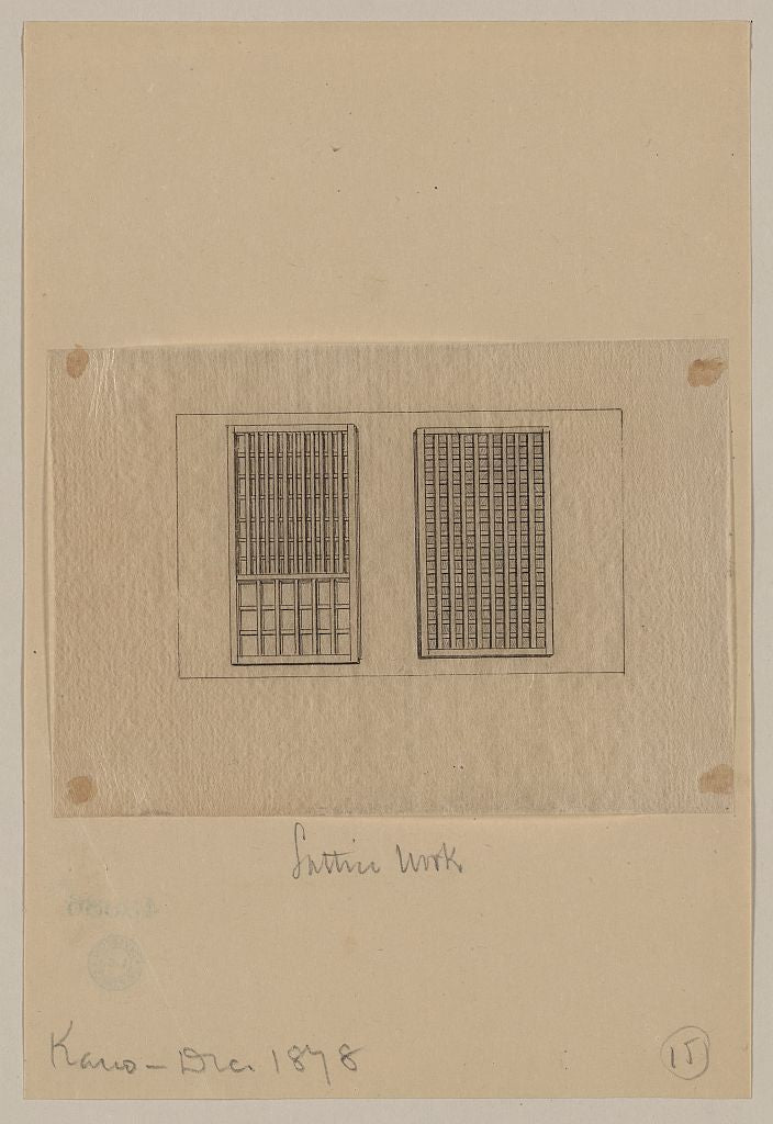 A picture of Lattice work