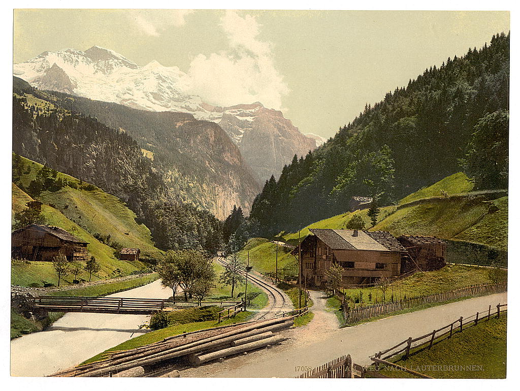 A picture of Lauterbrunnen Valley, Bernese Oberland, Switzerland