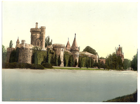 A picture of Laxenberg (i.e., Laxenburg), Franzenfeste, Vienna, Austro-Hungary