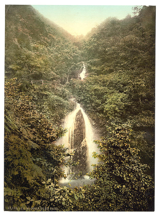 A picture of Laxey, Doon Glen Waterfall, Isle of Man