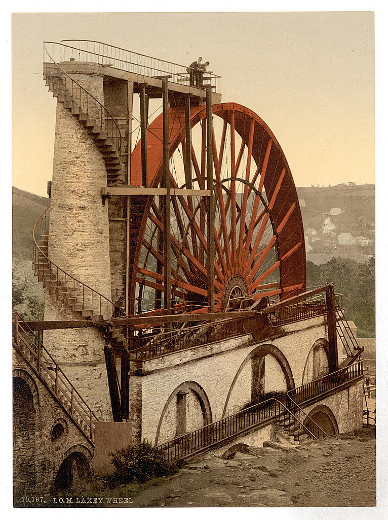 A picture of Laxey, the Wheel, Isle of Man