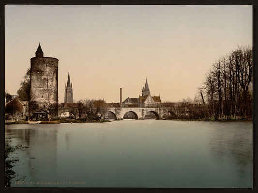 A picture of Le Lac d'Amour, Bruges, Belgium