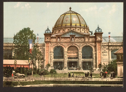 A picture of Le Palais de Beaux-Arts, Exposition Universelle, 1889, Paris, France