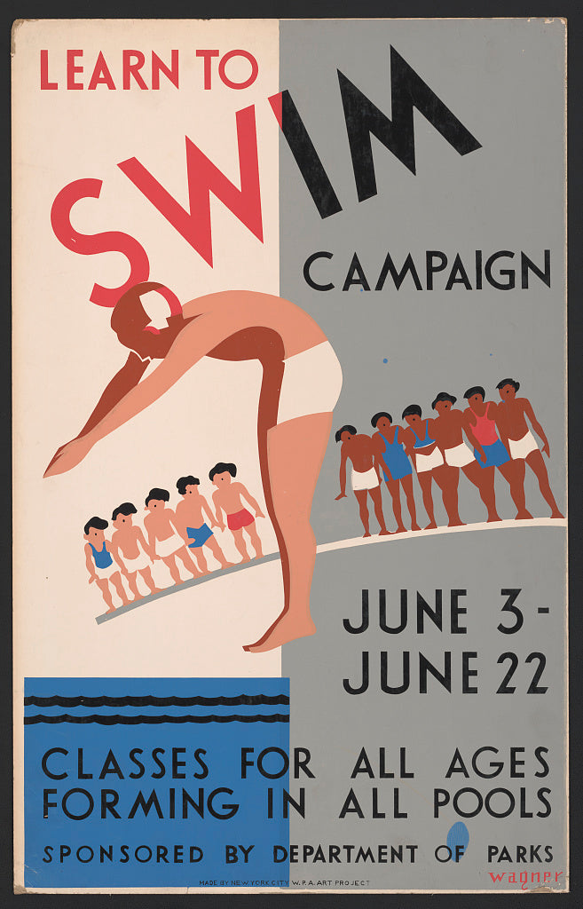 A picture of Learn to swim campaign Classes for all ages forming in all pools /