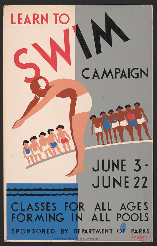 A picture of Learn to swim campaign Classes for all ages forming in all pools /