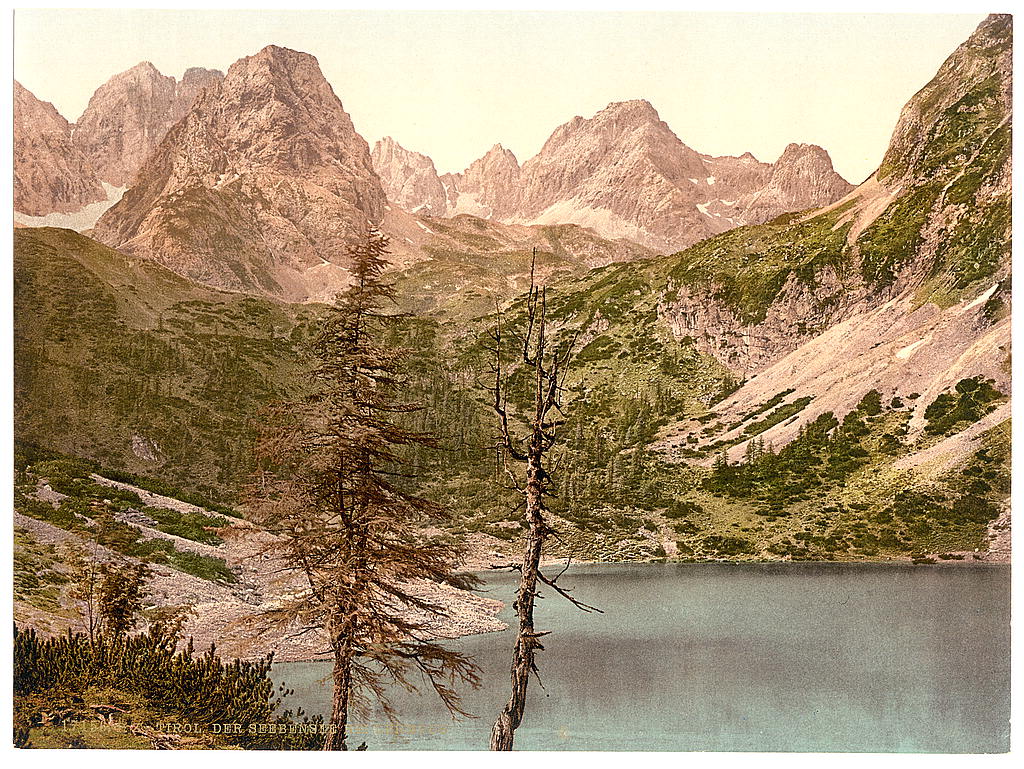 A picture of Lermoos, the Seebensee, Tyrol, Austro-Hungary