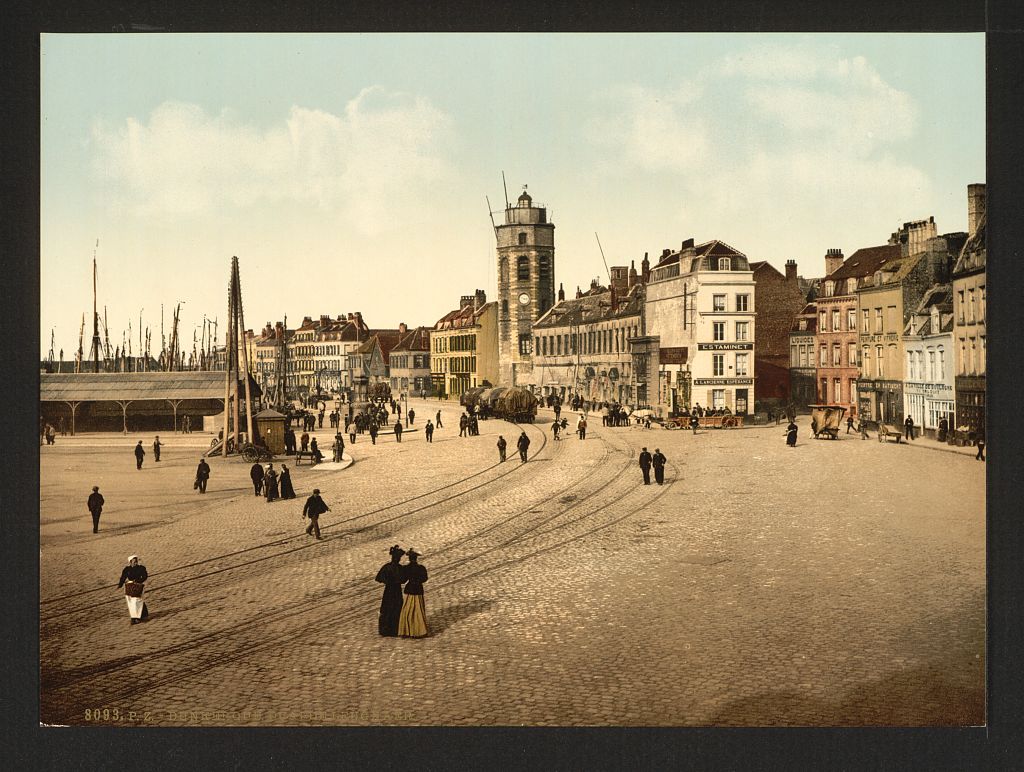 A picture of Leugunaer wharf, Dunkirk, France