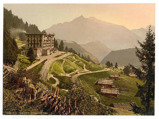 A picture of Leysin, Grand Hotel, canton of Vaud, Switzerland