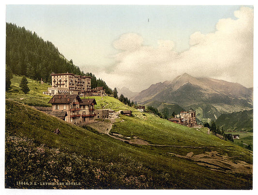 A picture of Leysin, the hotels, Vaud, Canton of, Switzerland