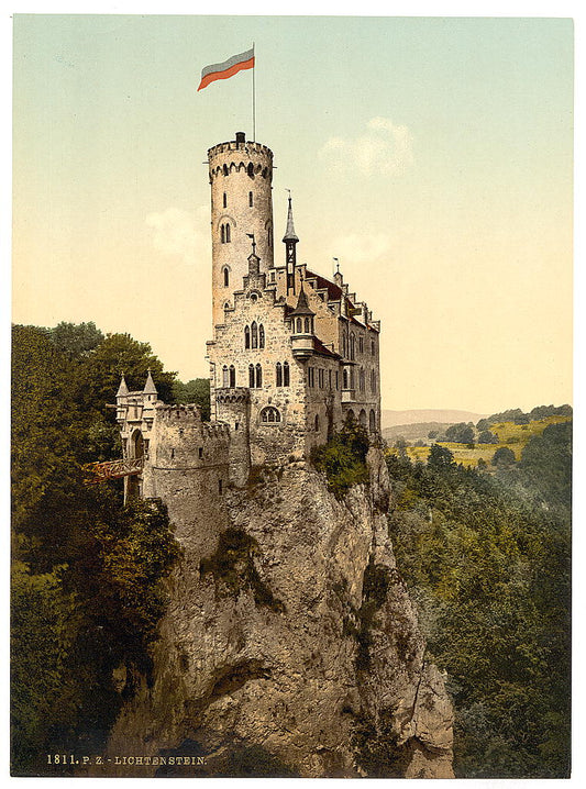 A picture of Lichtenstein Castle, Wurtemburg, Germany