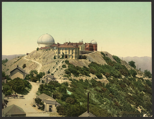 A picture of Lick Observatory, Mt. Hamilton, Cal.