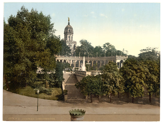 A picture of Liebichshohe, Breslau, Silesia, Germany (i.e., Wrocław, Poland)