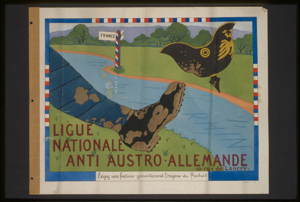 A picture of Ligue Nationale anti Austro-Allemande: Exigez une facture garantissant l'origine du produit