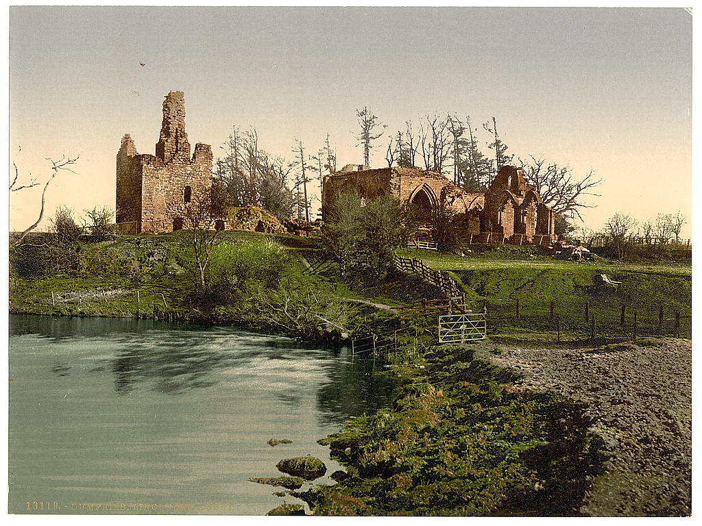 A picture of Lincluden Abbey, Dumfries, Scotland