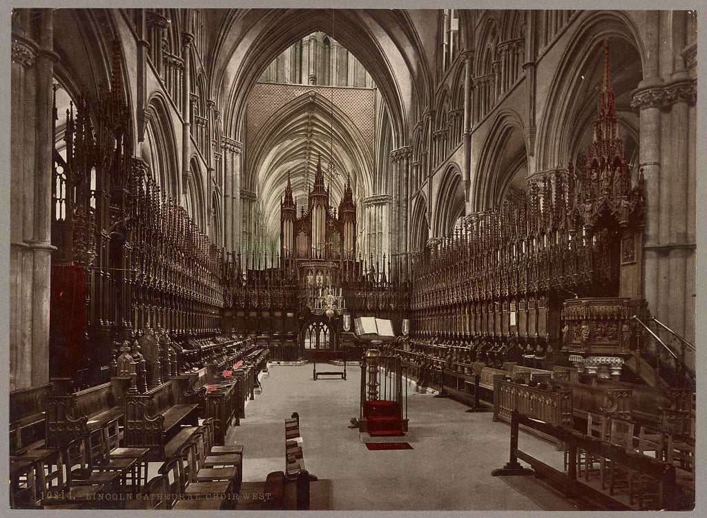 A picture of Lincoln Cathedral, Choir West